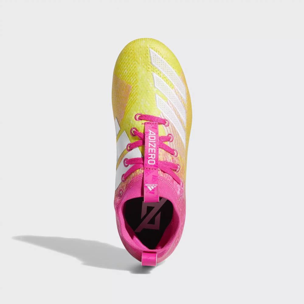 Adidas Adizero 8.0 Tacos de Futbol Rosas Para Niña (MX-25388)